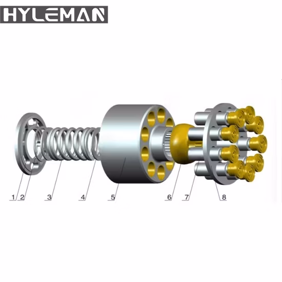 Piezas de repuesto de la bomba de pistón hidráulico Cat12g para bomba niveladora Cat